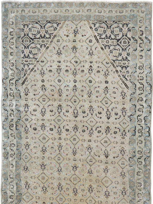 Vintage Persian Tabriz Runner, No.21676 - Galerie Shabab