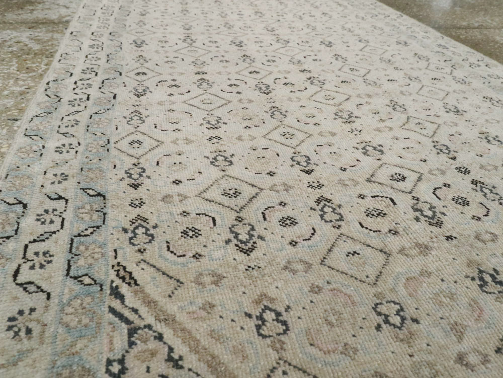 Vintage Persian Tabriz Runner, No.21676 - Galerie Shabab