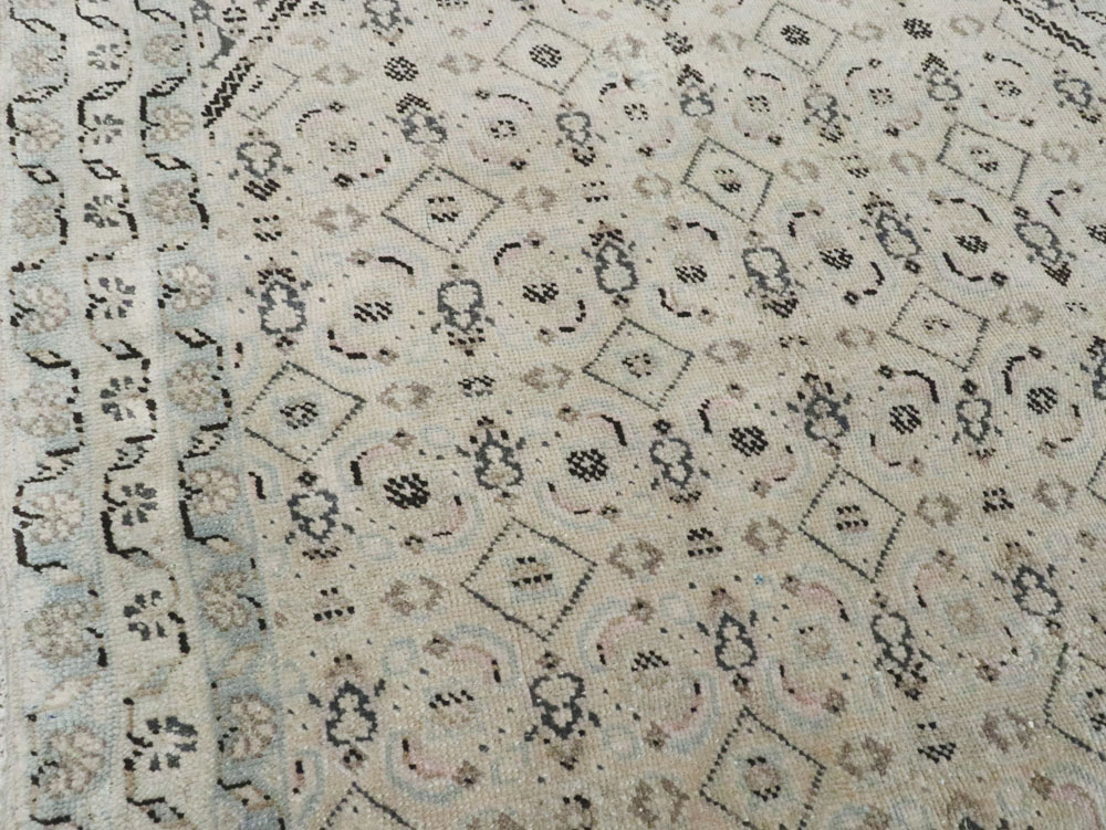 Vintage Persian Tabriz Runner, No.21676 - Galerie Shabab