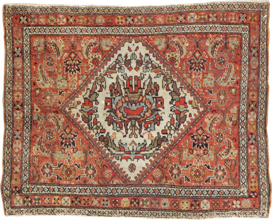 Antique Persian Fereghan Rug, No.21684 - Galerie Shabab