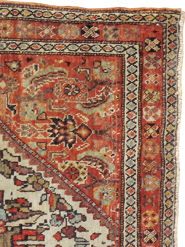 Antique Persian Fereghan Rug, No.21684 - Galerie Shabab