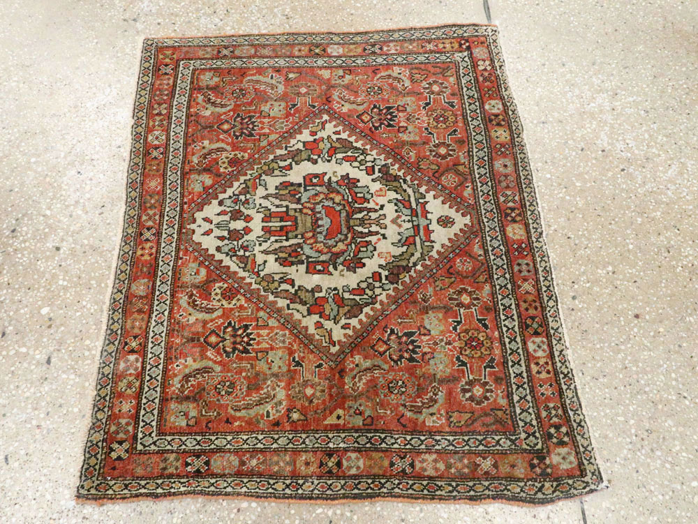 Antique Persian Fereghan Rug, No.21684 - Galerie Shabab