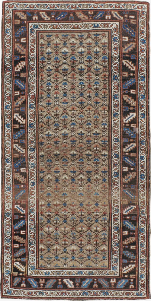 Antique Persian Kurdish Rug, No.21689 - Galerie Shabab