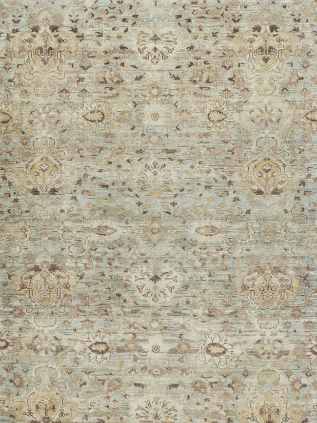 Vintage Persian Sarouk Carpet, No.21690 - Galerie Shabab