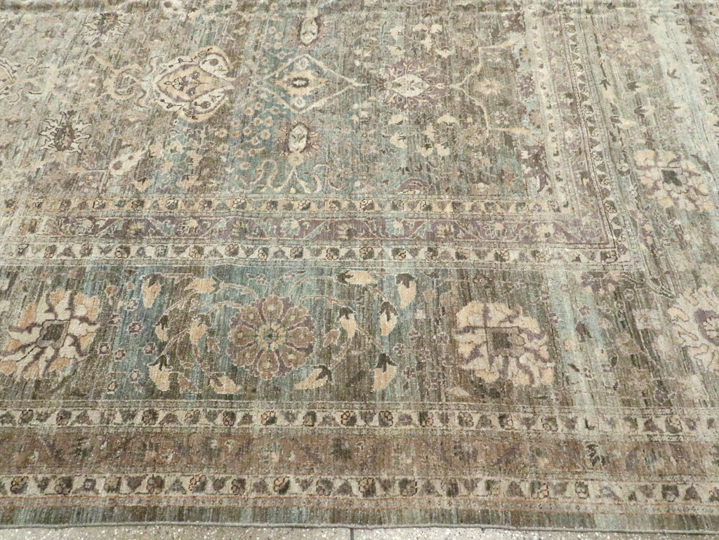 Vintage Persian Sarouk Carpet, No.21690 - Galerie Shabab