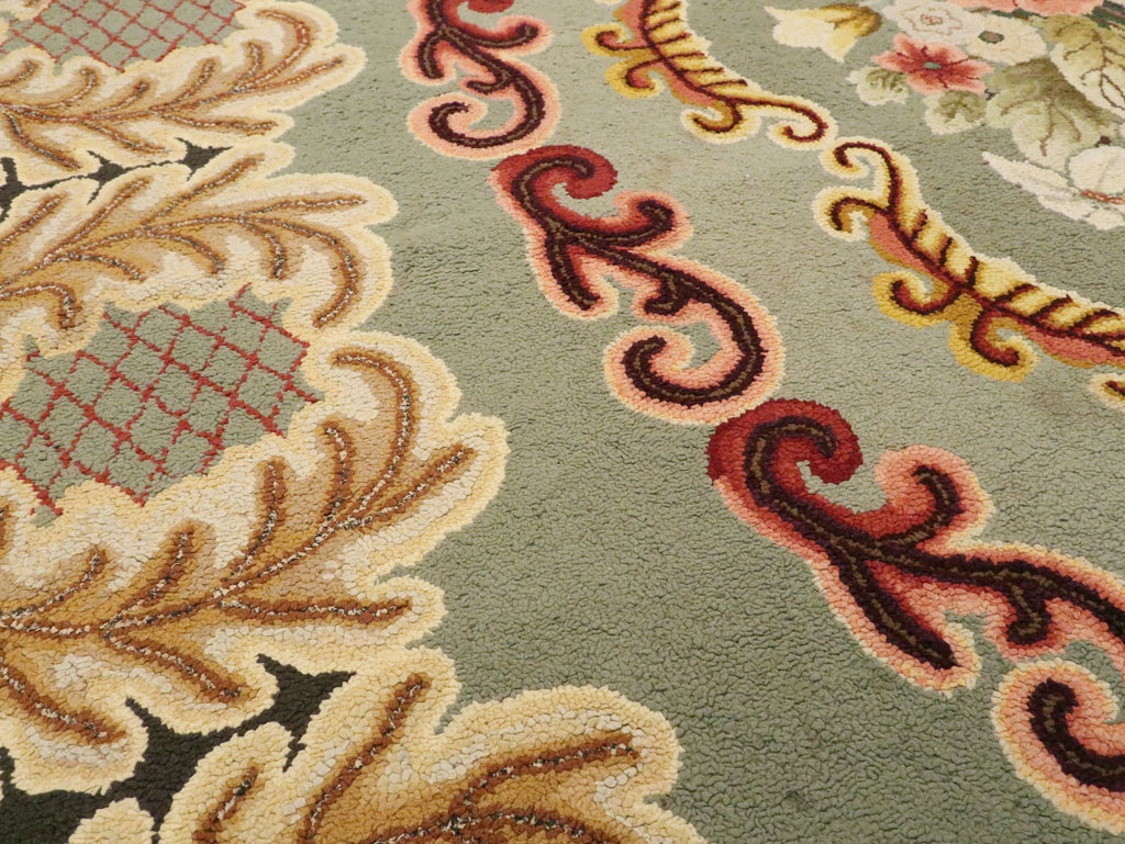 Antique American Hook Rug, No.21695 - Galerie Shabab