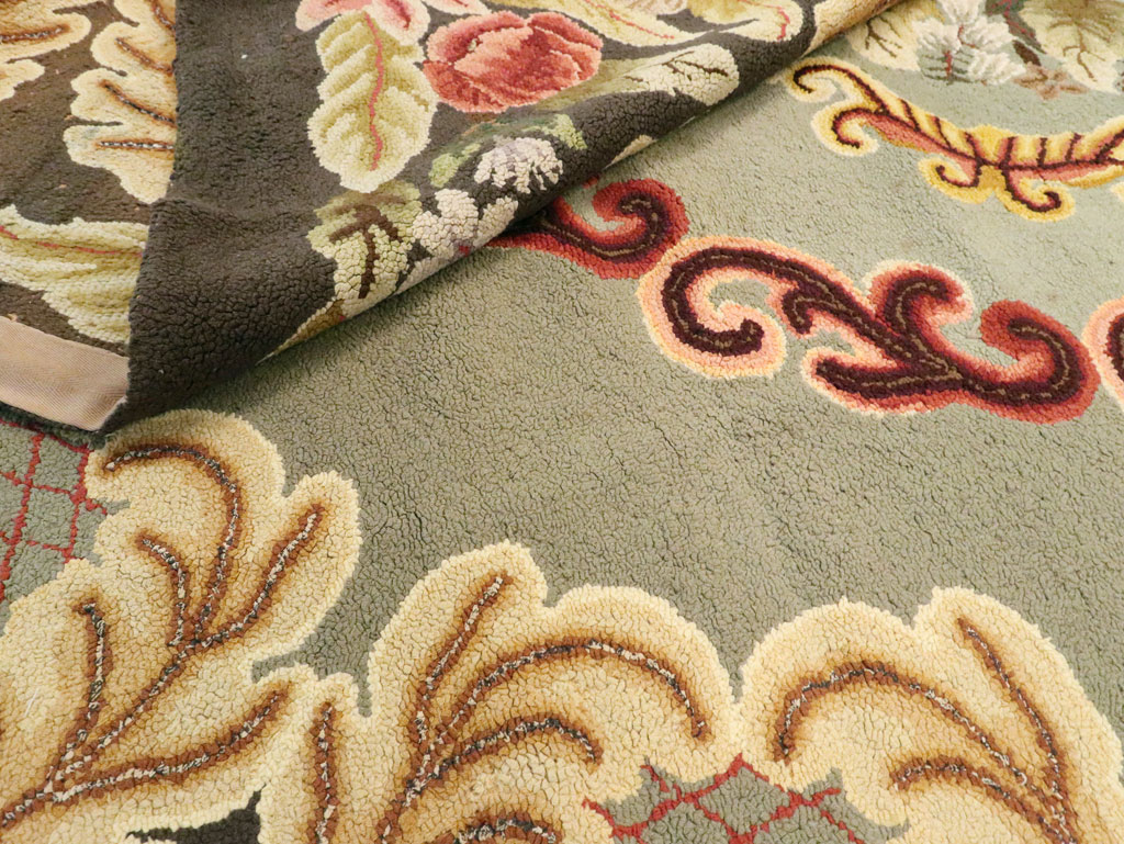 Antique American Hook Rug, No.21695 - Galerie Shabab