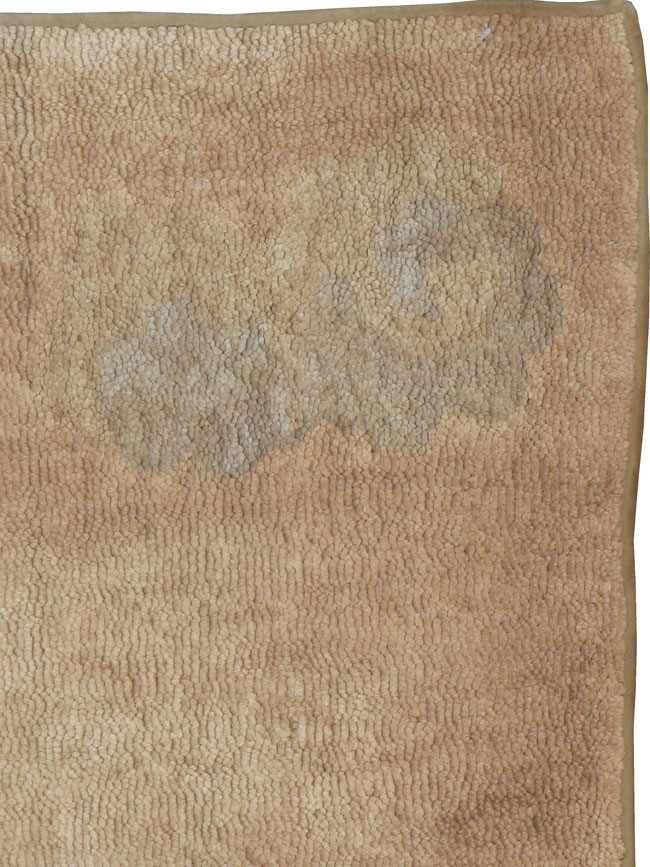 Vintage American Hooked Pictorial Accent Rug, No.21698 - Galerie Shabab