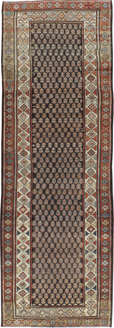 Antique Persian Kurdish Rug, No.21706 - Galerie Shabab