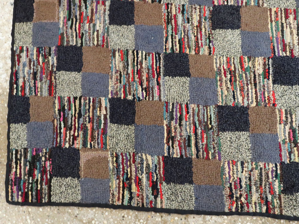 Antique American Hook Rug, No.21709 - Galerie Shabab