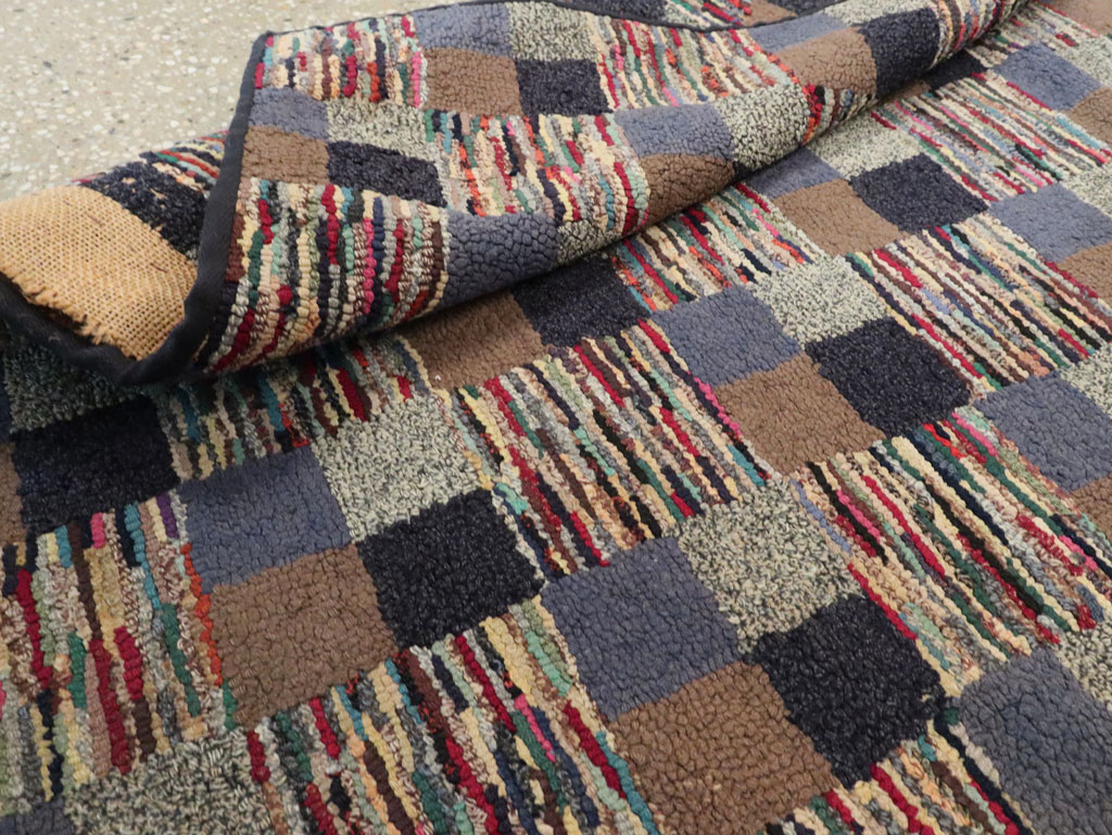 Antique American Hook Rug, No.21709 - Galerie Shabab