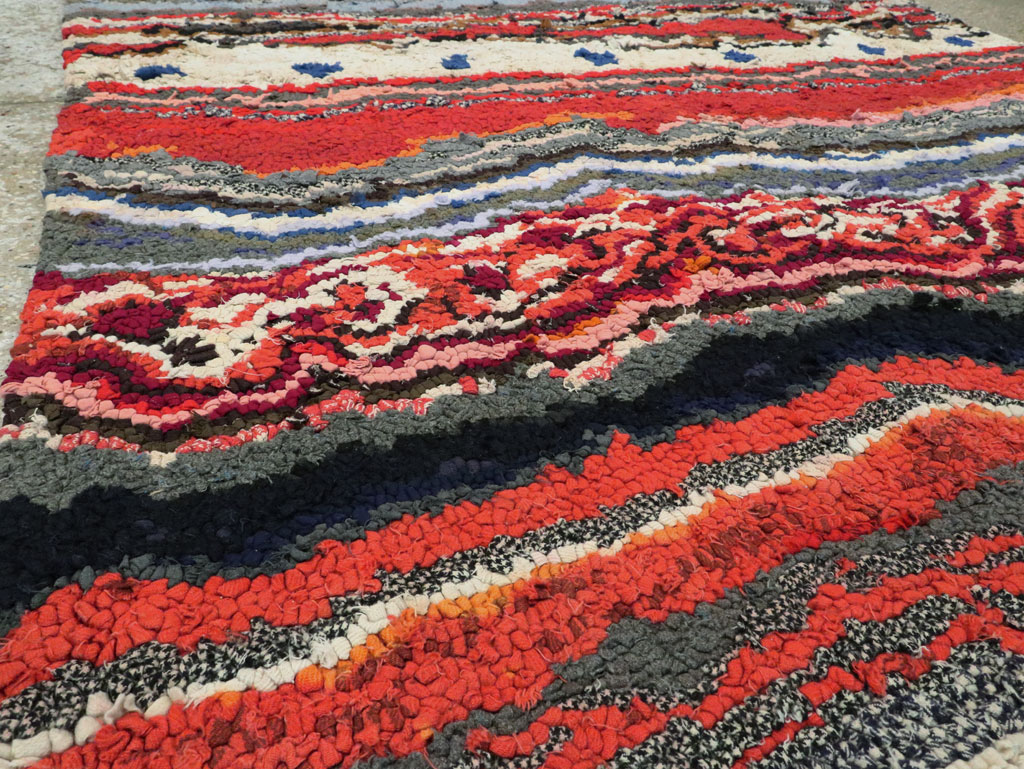 Antique American Hook Rug, No.21721 - Galerie Shabab