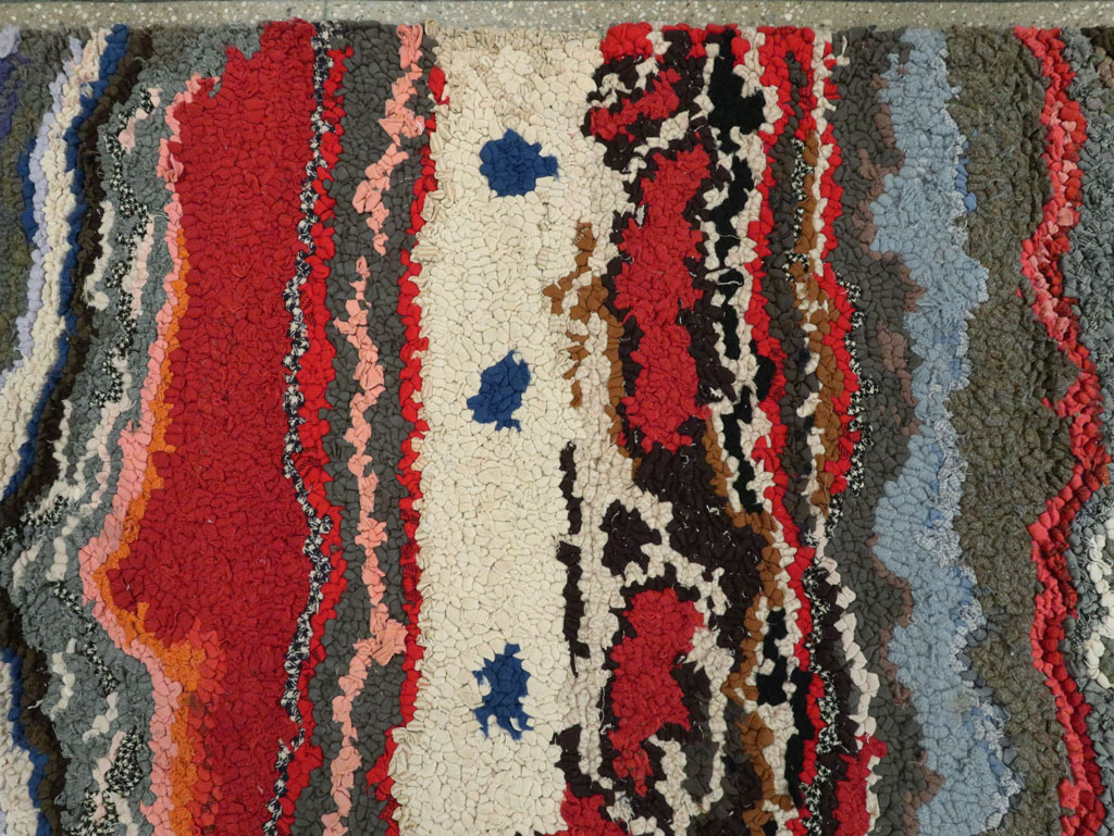 Antique American Hook Rug, No.21721 - Galerie Shabab