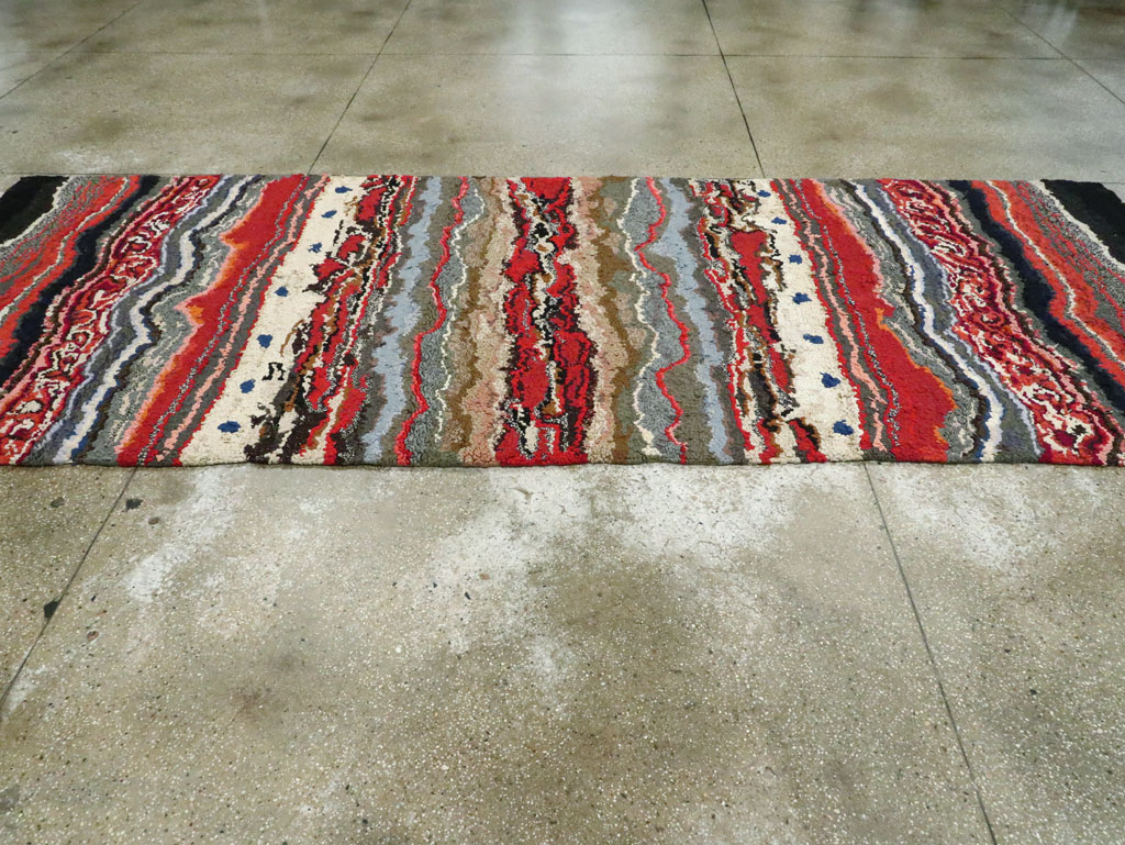 Antique American Hook Rug, No.21721 - Galerie Shabab