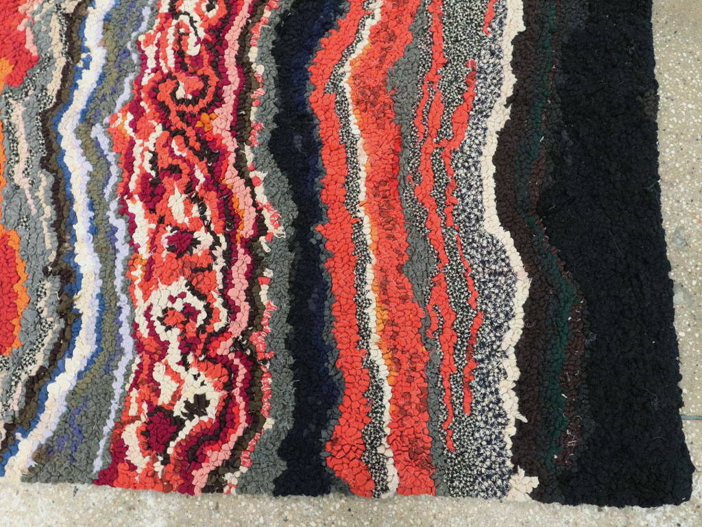 Antique American Hook Rug, No.21721 - Galerie Shabab