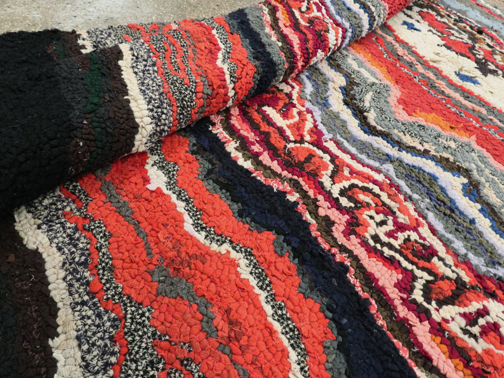 Antique American Hook Rug, No.21721 - Galerie Shabab