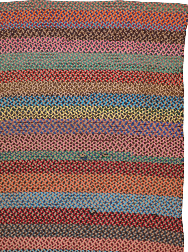 Vintage Braid Rug, No.21731 - Galerie Shabab