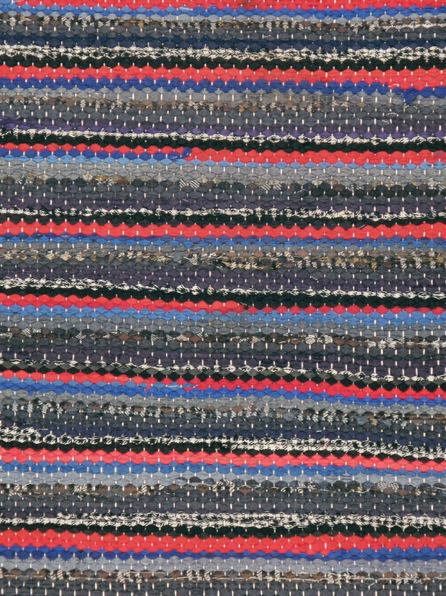 Vintage American Braid Rug, No.21738 - Galerie Shabab