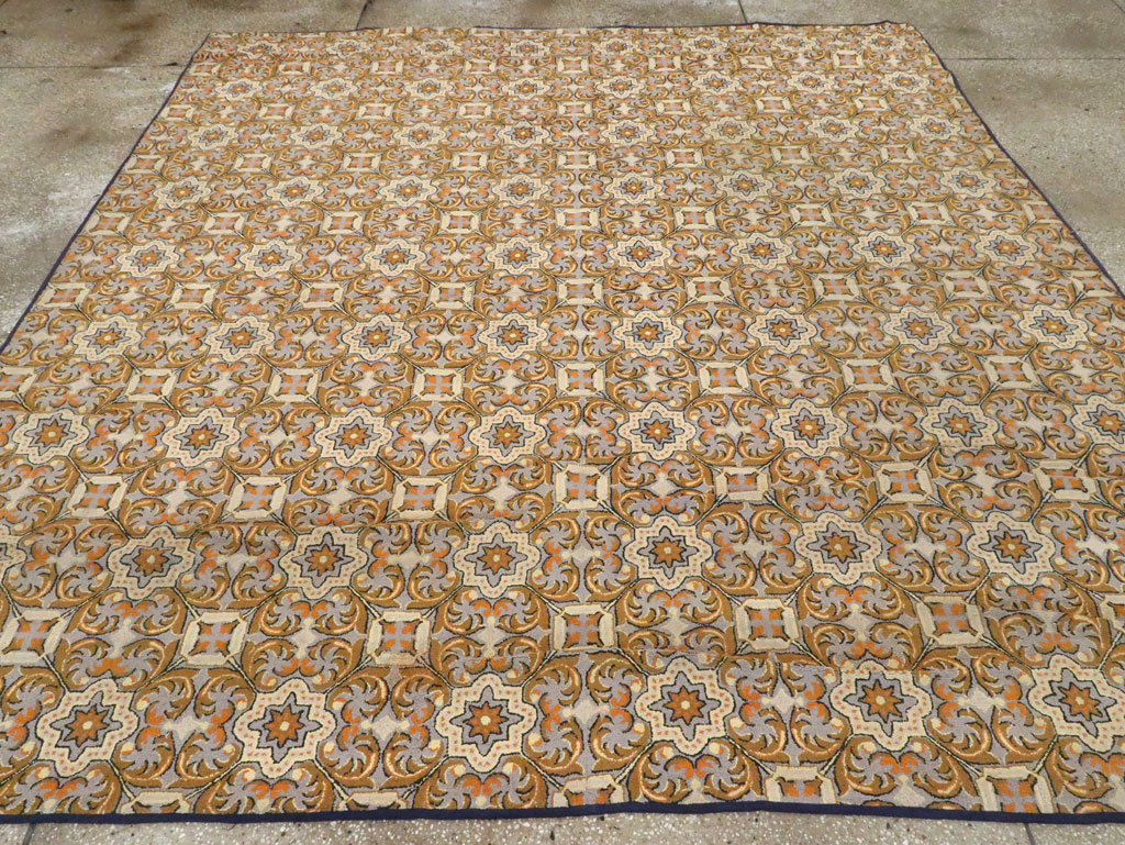 Antique American Hook Rug, No.21739 - Galerie Shabab
