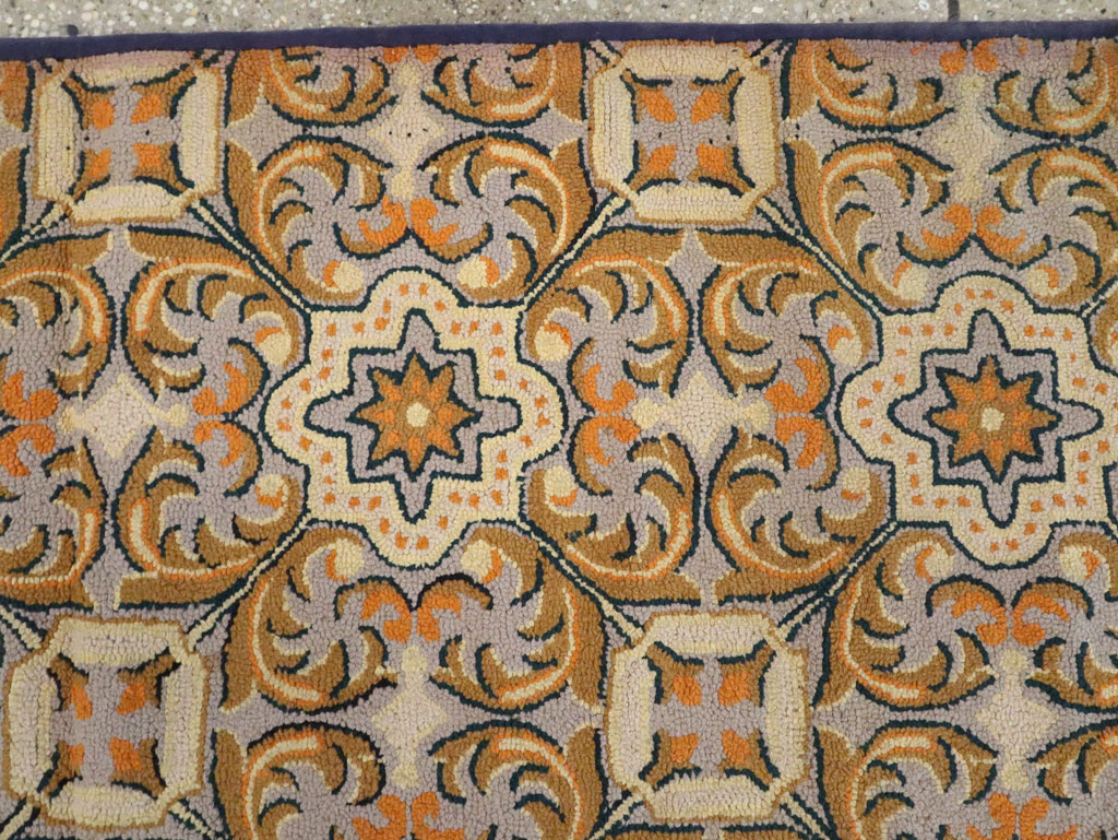 Antique American Hook Rug, No.21739 - Galerie Shabab