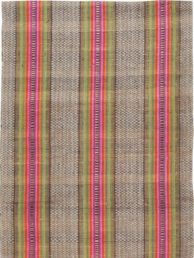 Vintage American Braid Rug, No.21753 - Galerie Shabab