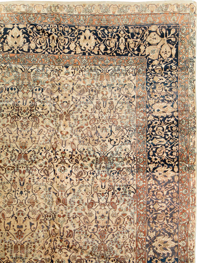 Antique Sarouk Fereghan Carpet, No.21762 - Galerie Shabab