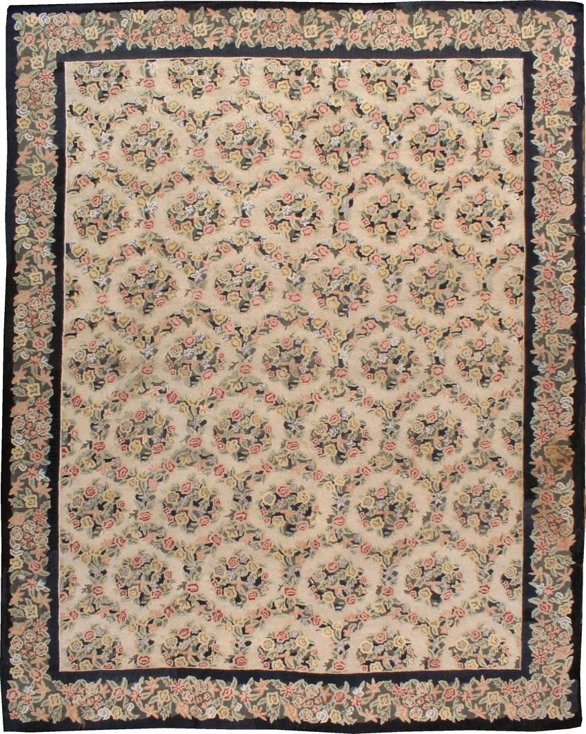 Antique American Hook Rug, No.21765 - Galerie Shabab