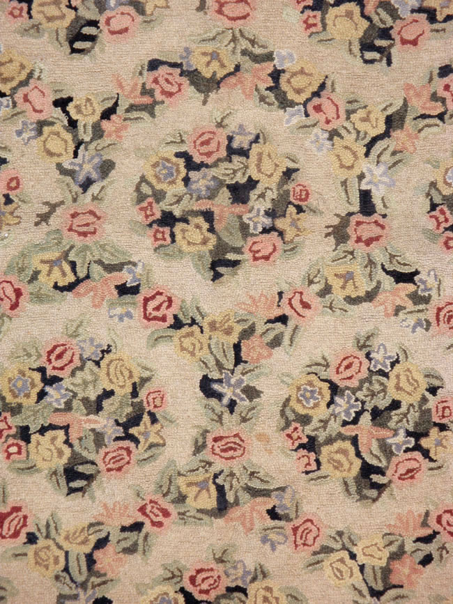 Antique American Hook Rug, No.21765 - Galerie Shabab