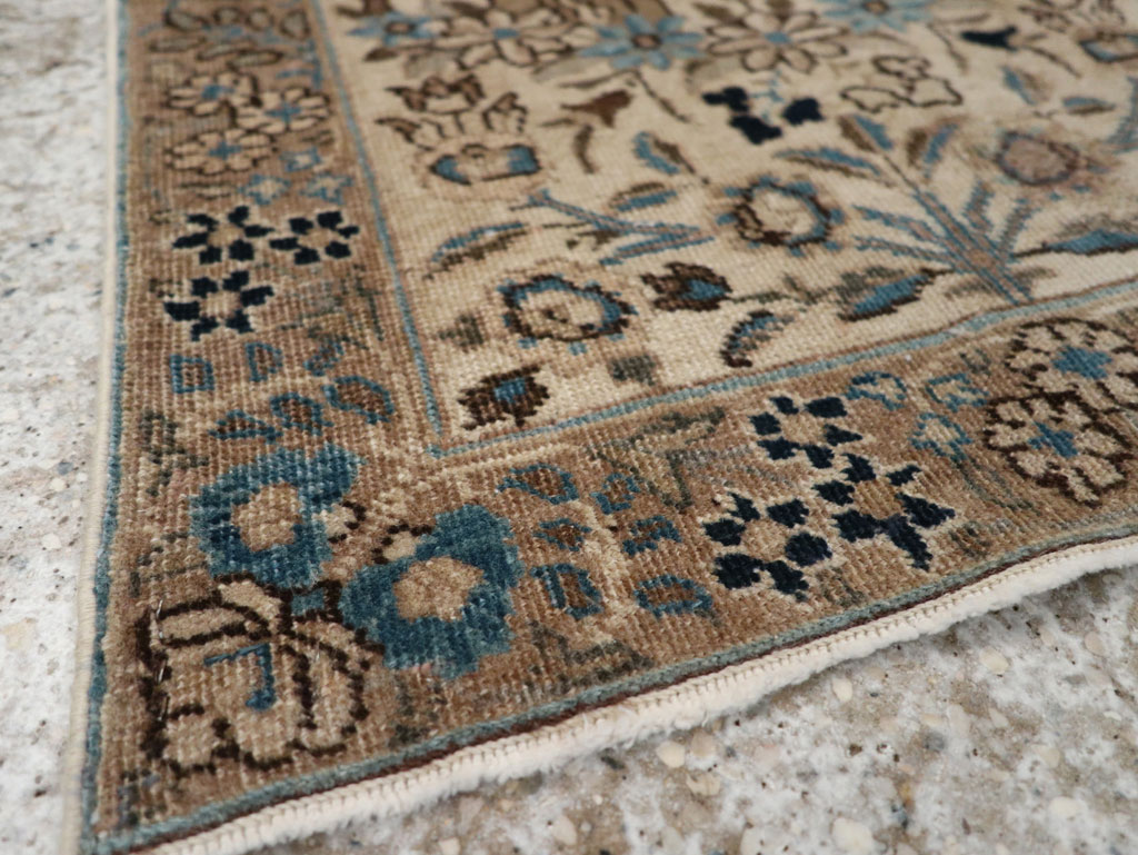 Antique Persian Tabriz Pictorial Rug (Pair: 1 of 2), No.21769 - Galerie Shabab