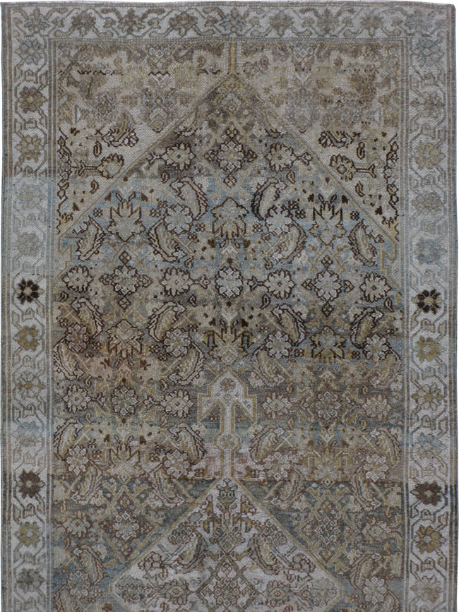 Antique Bibikabad Runner, No.21772 - Galerie Shabab