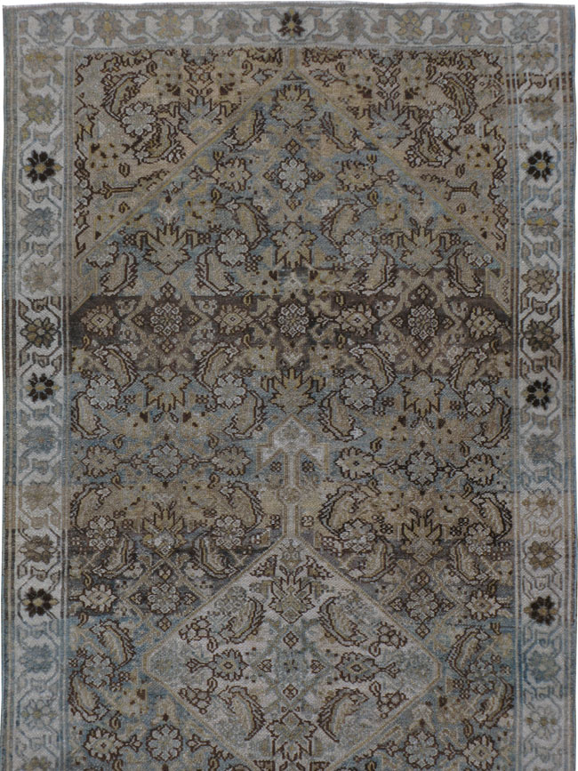 Antique Bibikabad Runner, No.21772 - Galerie Shabab