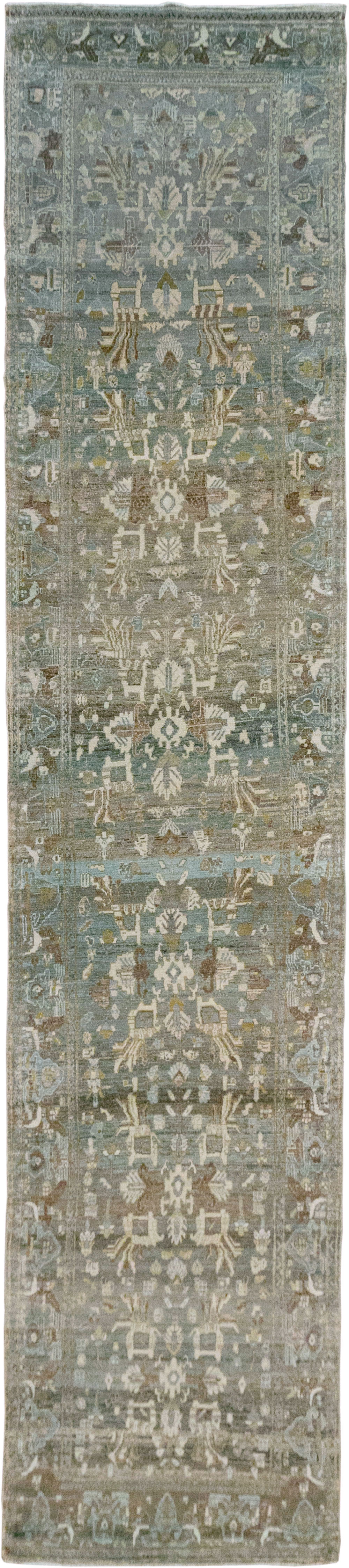 Vintage Persian Malayer Runner, No.21773 - Galerie Shabab