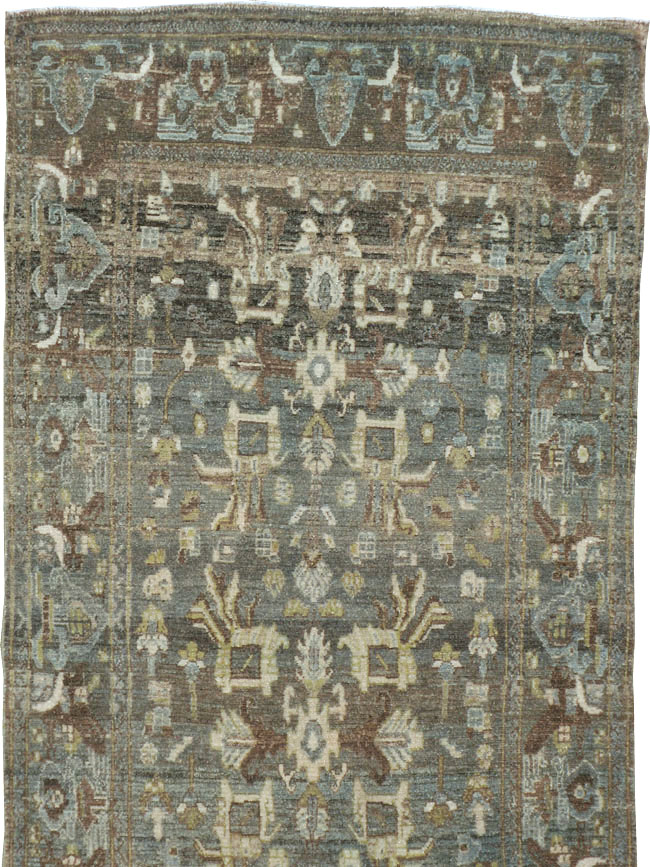 Vintage Persian Malayer Runner, No.21773 - Galerie Shabab