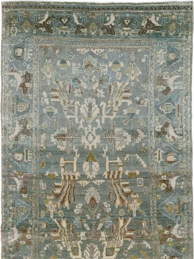 Vintage Persian Malayer Runner, No.21773 - Galerie Shabab