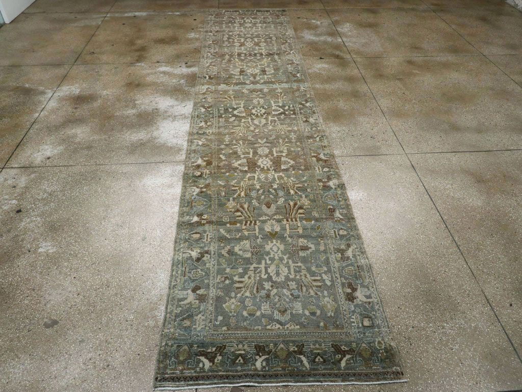 Vintage Persian Malayer Runner, No.21773 - Galerie Shabab