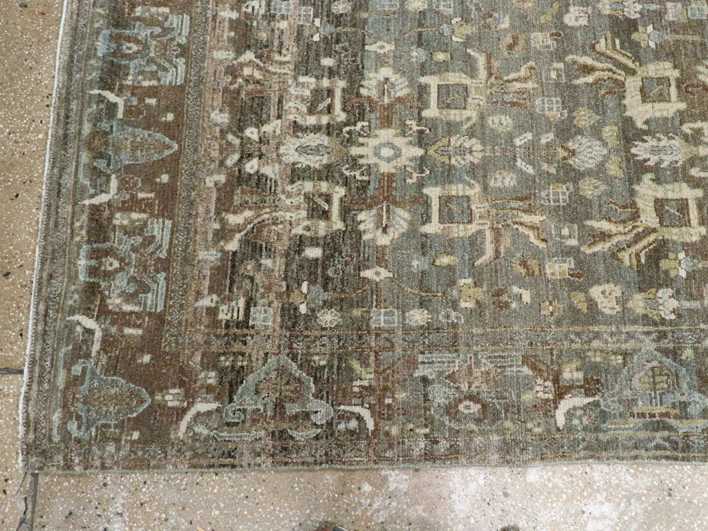 Vintage Persian Malayer Runner, No.21773 - Galerie Shabab