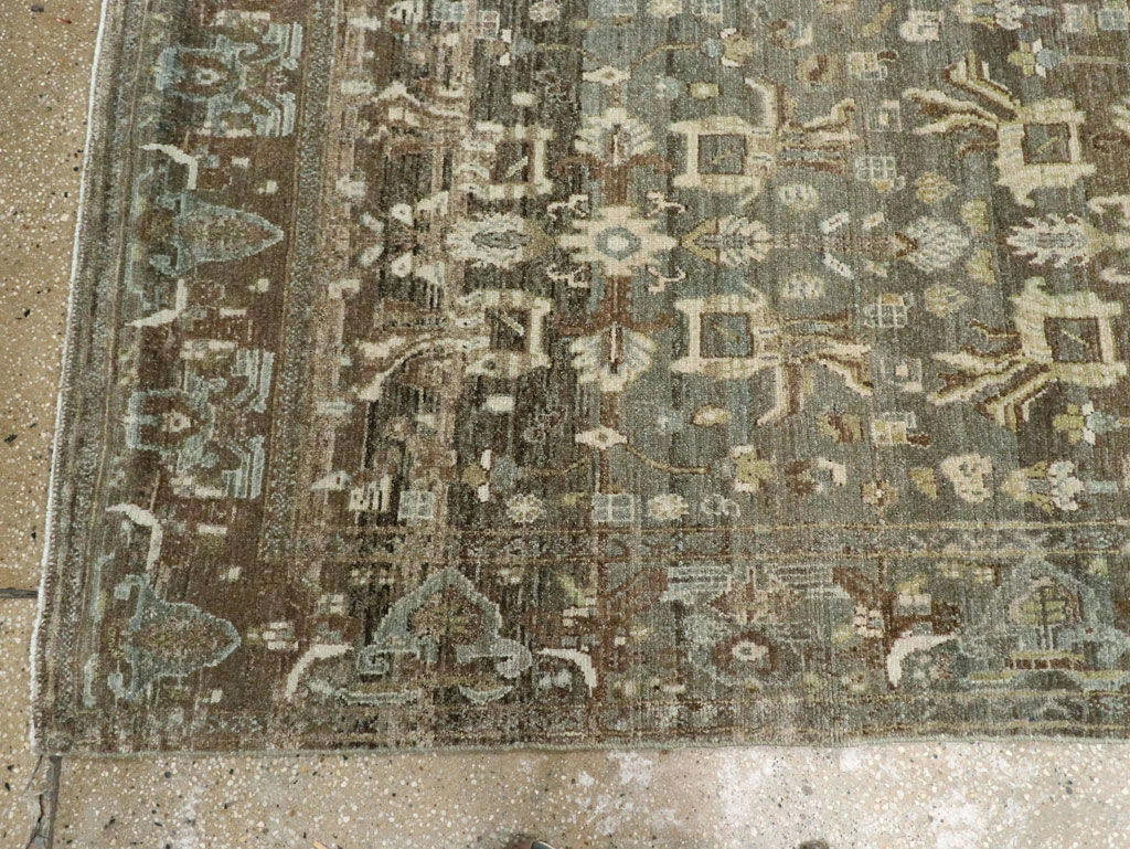 Vintage Persian Malayer Runner, No.21773 - Galerie Shabab
