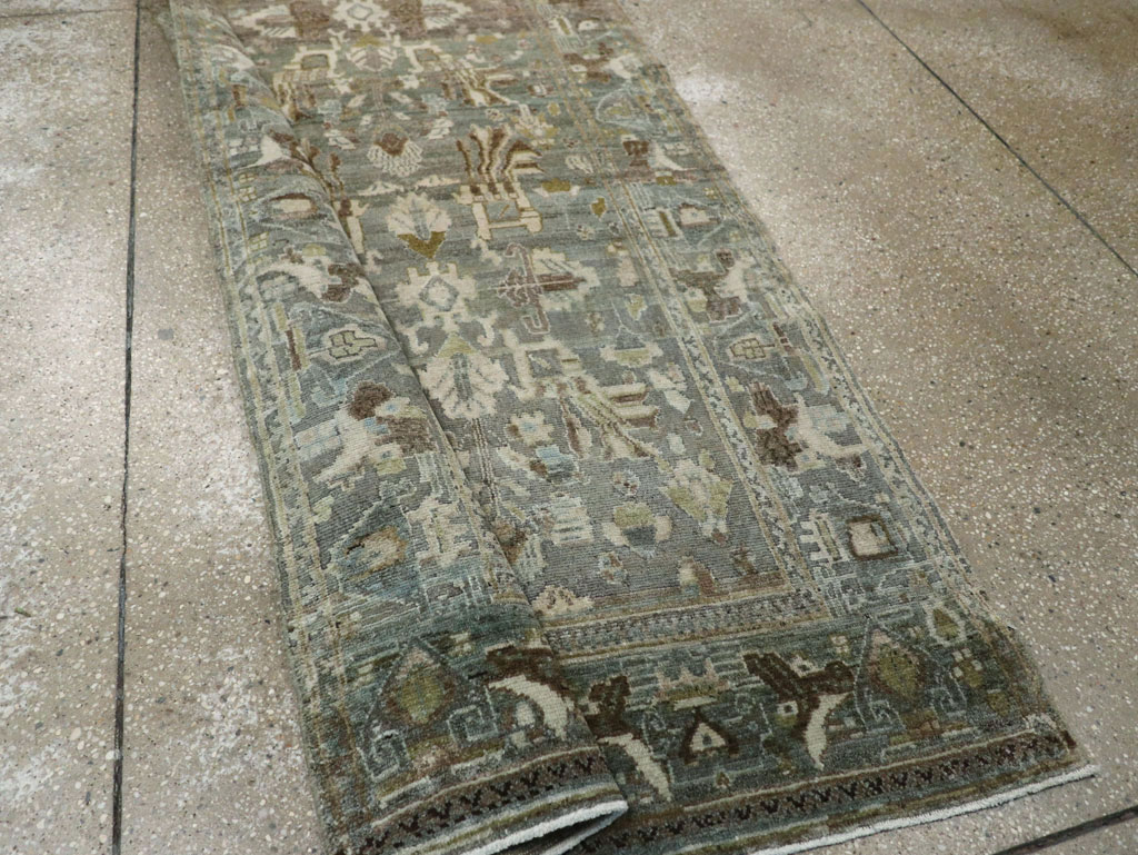 Vintage Persian Malayer Runner, No.21773 - Galerie Shabab