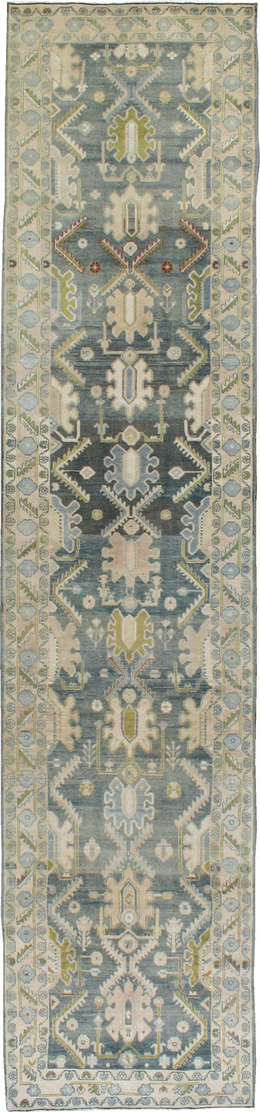 Vintage Persian Malayer Runner, No.21775 - Galerie Shabab