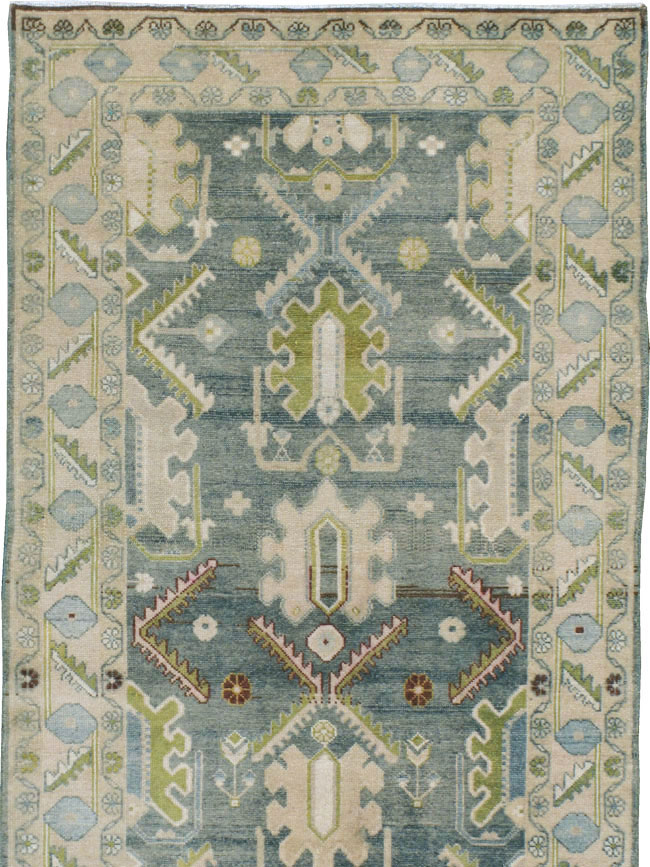 Vintage Persian Malayer Runner, No.21775 - Galerie Shabab