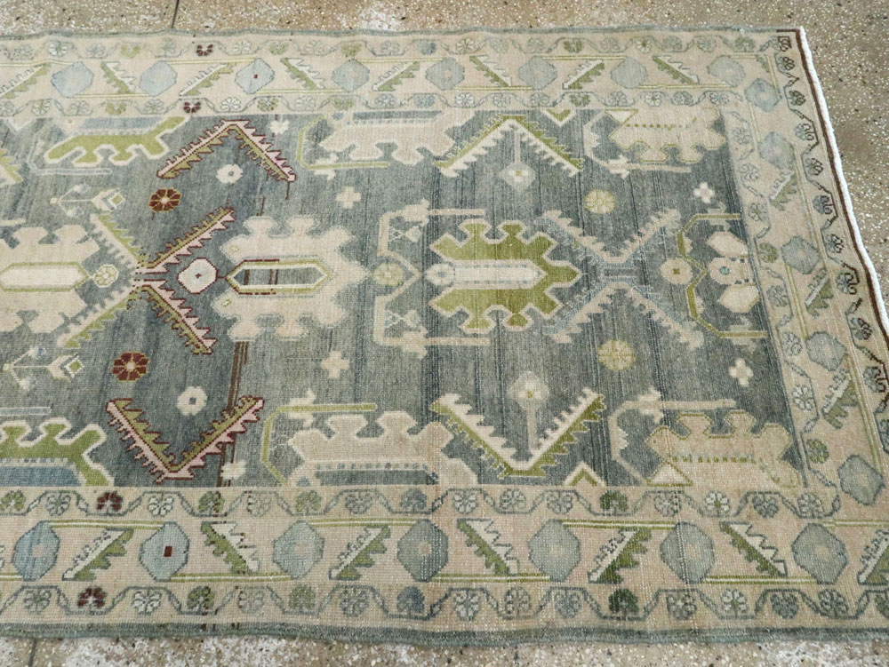 Vintage Persian Malayer Runner, No.21775 - Galerie Shabab