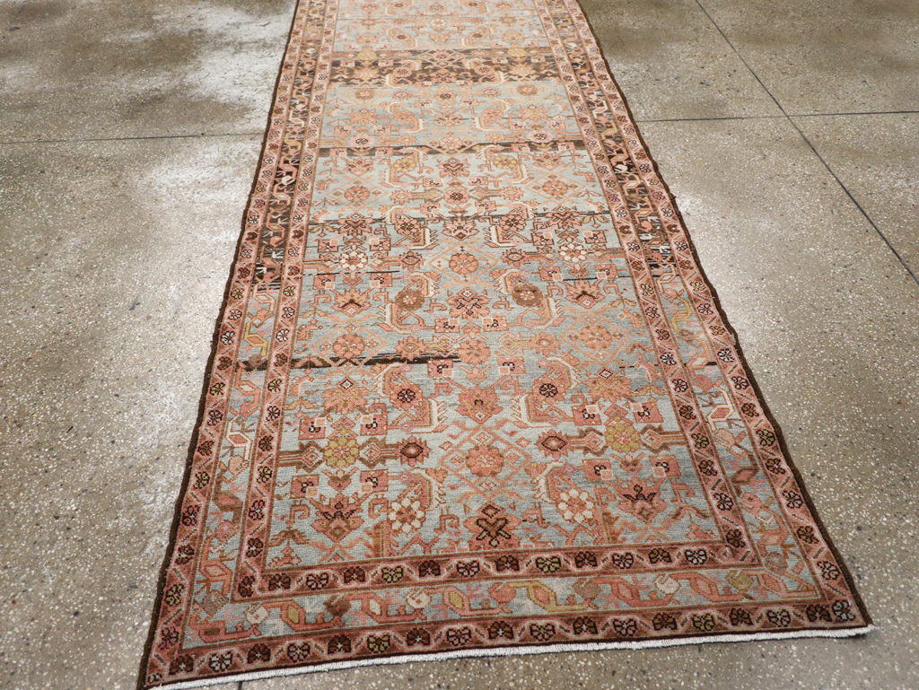 Vintage Persian Malayer Runner, No.21779 - Galerie Shabab