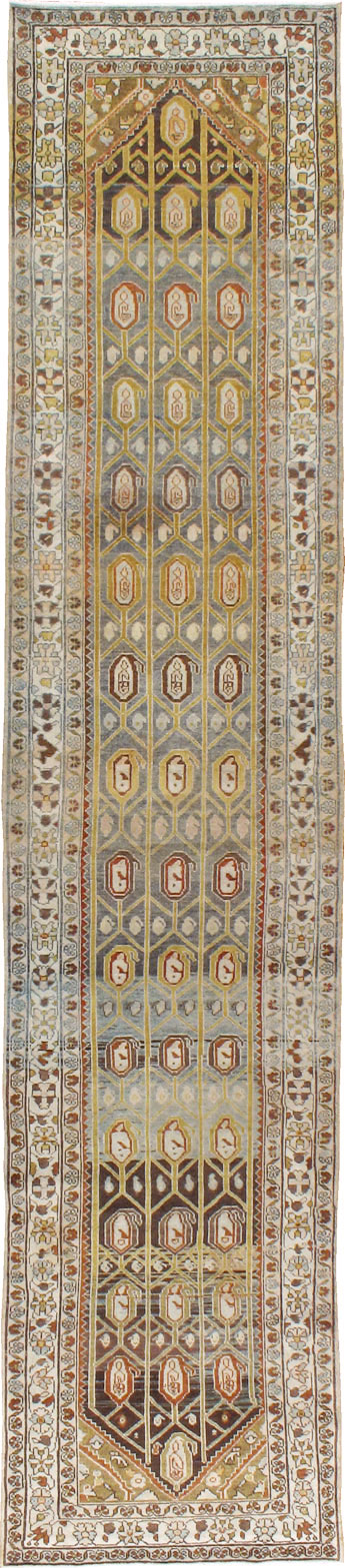 Vintage Persian Malayer Runner, No.21781 - Galerie Shabab