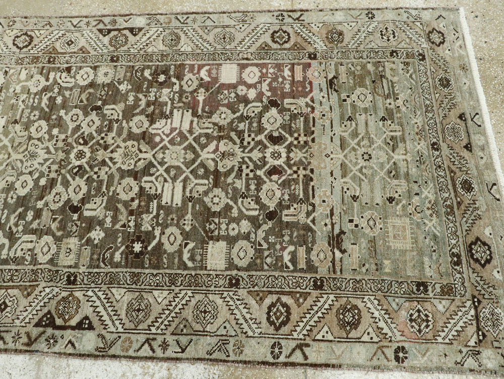 Vintage Persian Malayer Runner, No.21782 - Galerie Shabab