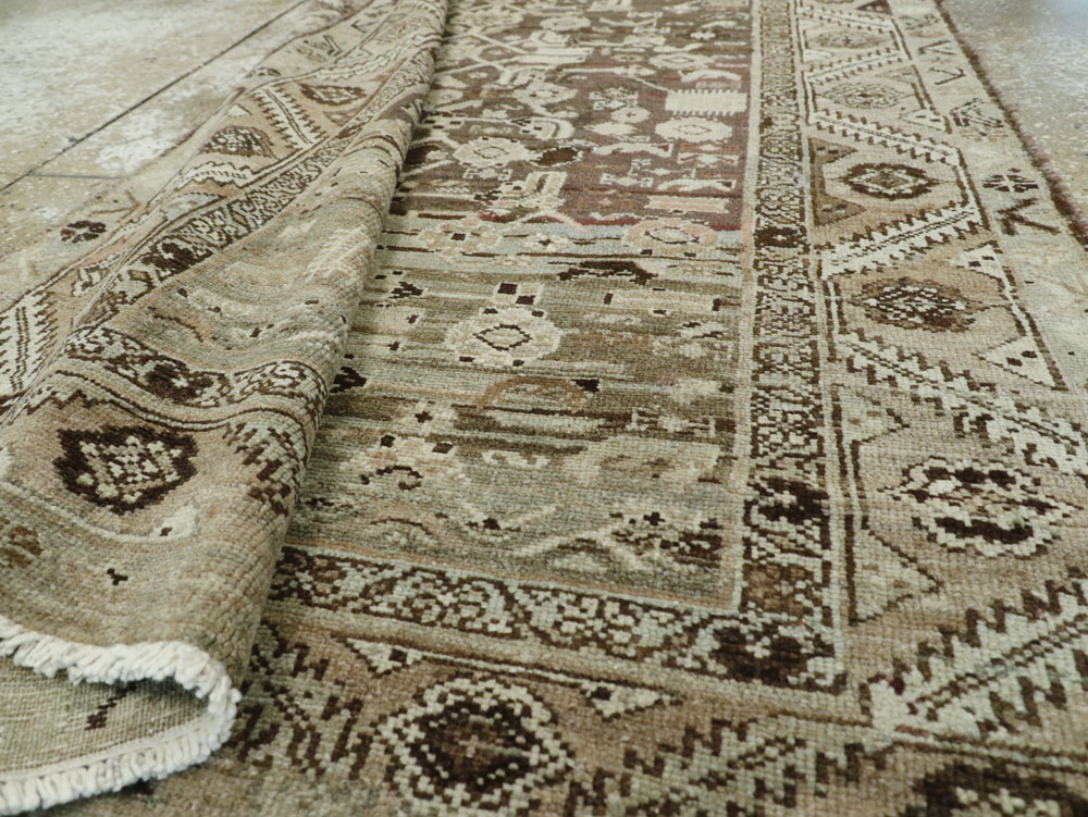 Vintage Persian Malayer Runner, No.21782 - Galerie Shabab