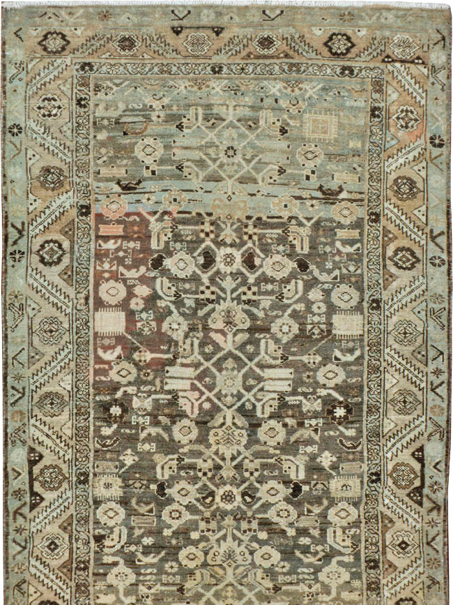 Vintage Persian Malayer Runner, No.21782 - Galerie Shabab