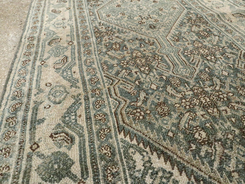 Antique Persian Bibikabad Long Runner, No.21795 - Galerie Shabab