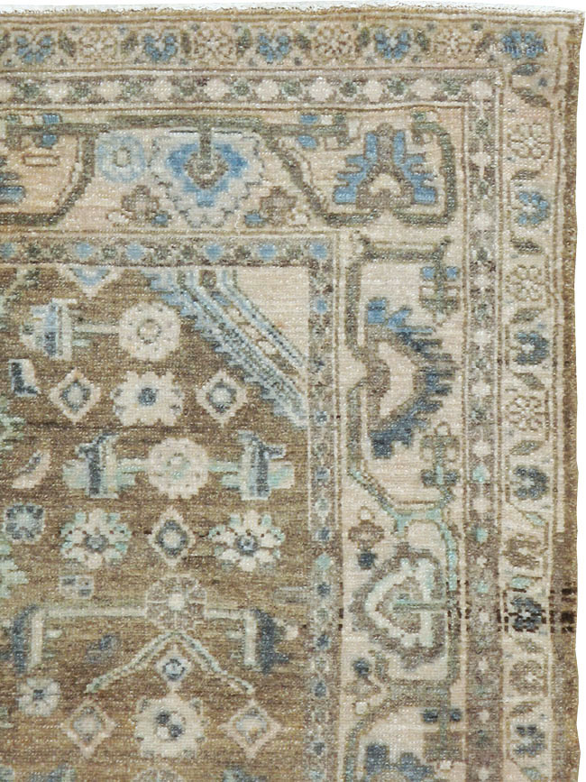 Vintage Persian Malayer Square Rug, No.21807 - Galerie Shabab