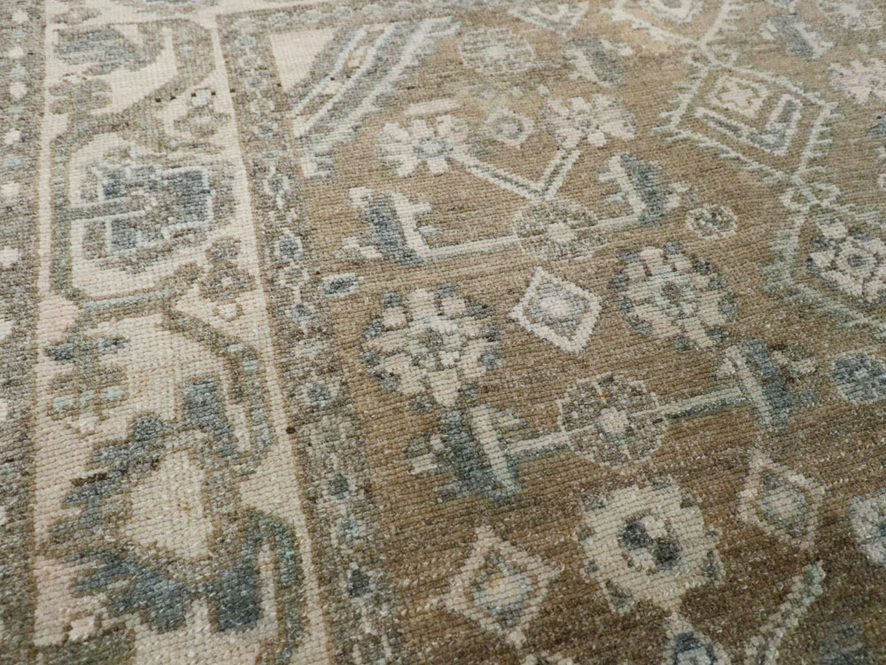 Vintage Persian Malayer Square Rug, No.21807 - Galerie Shabab