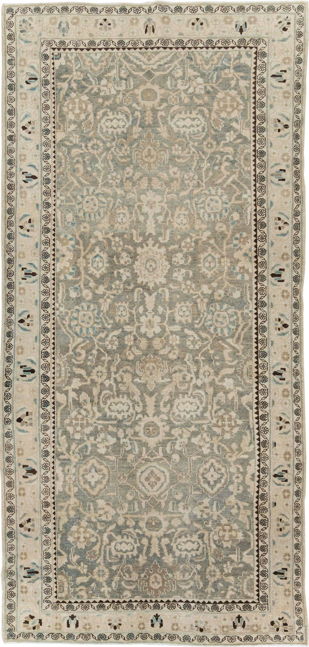 Vintage Persian Malayer Gallery Carpet, No.21810 - Galerie Shabab